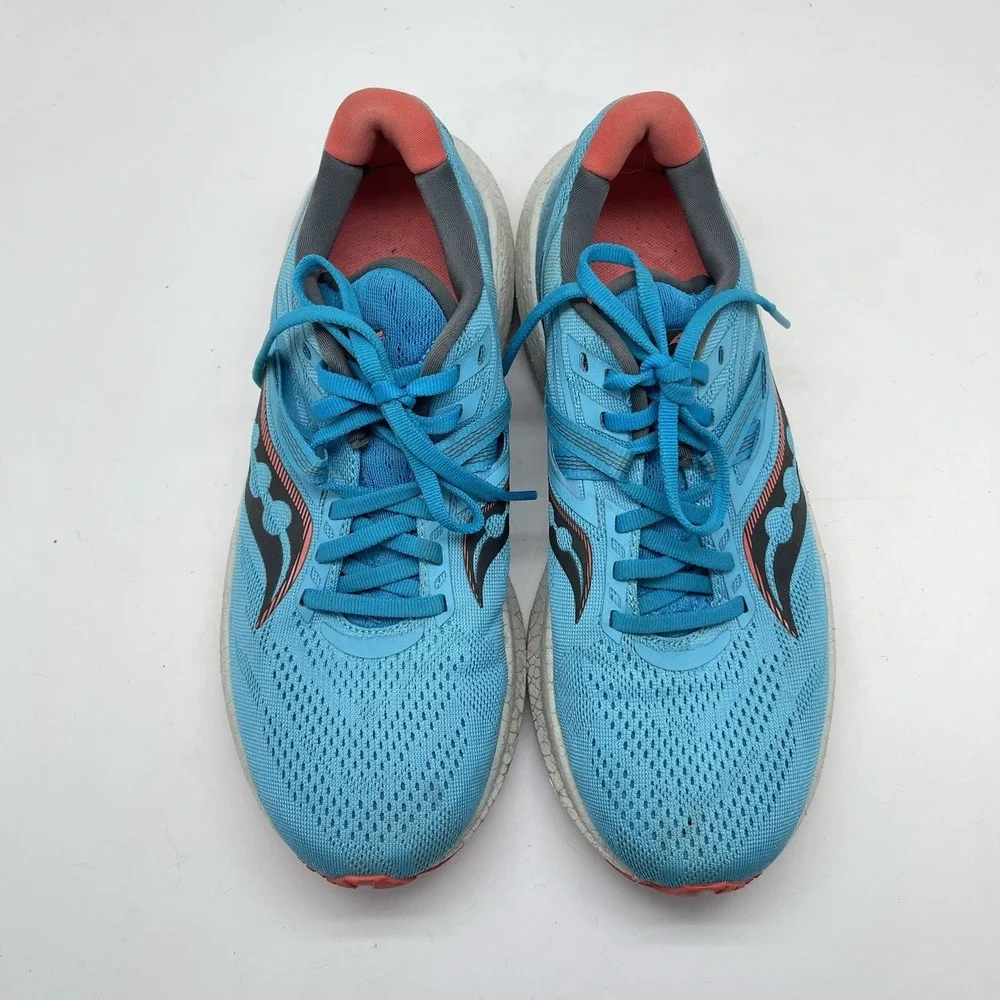 Saucony Sneakers Womens 8.5 Triumph 20 S10759-31 Blue Athletic‎ Running Shoes